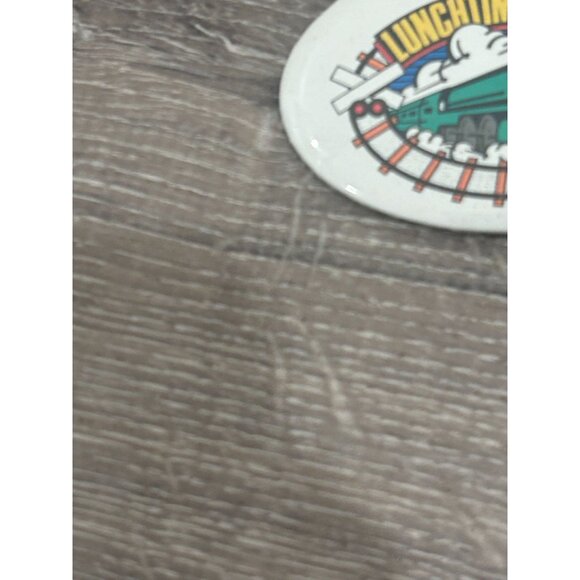 Denny's Lunchtime Express Promotional Pinback Button - Picture 2 of 7